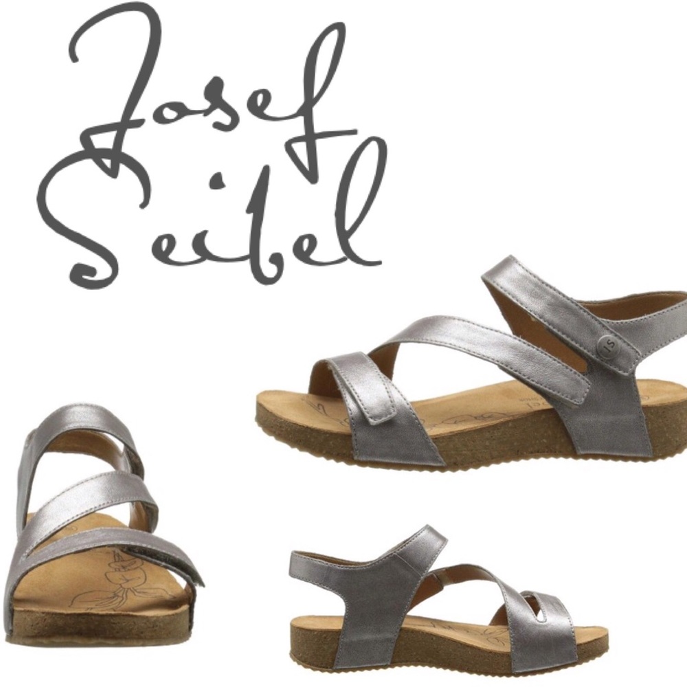 Josef Seibel Tonga 25 Cristal Antik Sandals Sz 42